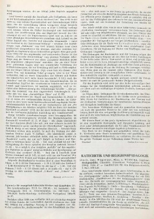 378-380 [Rezension] Stock, Hans, Streitgespräche