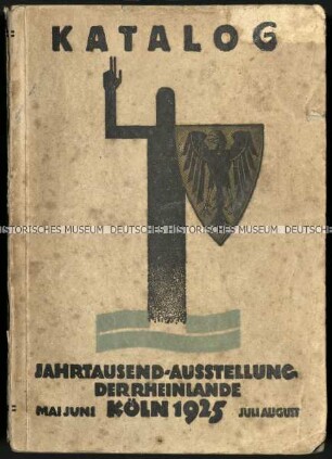 Katalog zur Ausstellung Köln 1925