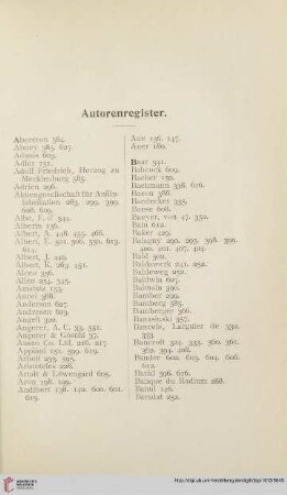 Autorenregister