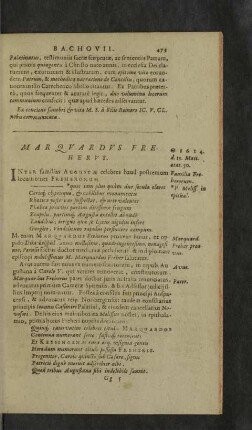 Marquardus Freherus.