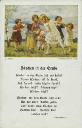 Häschen in der Grube