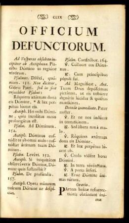 Officium Defunctorum