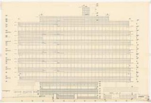 Technische Universität Berlin Technische Chemie (Franz-Fischer-Bau): Ostansicht, 1:50