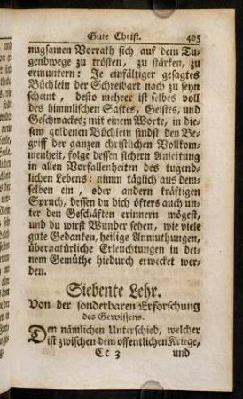 405-431, Siebente Lehr.-Achte Lehr.