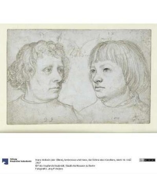 Ambrosius und Hans, die Söhne des Künstlers