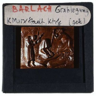 Barlach, Grablegung
