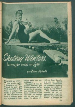 Shelly Winters, la mujer más mujer