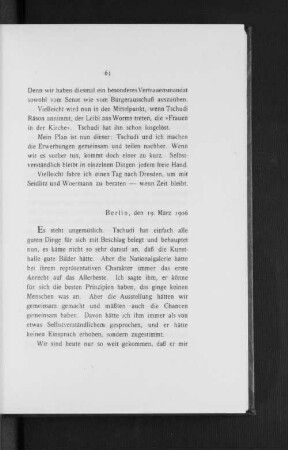 Berlin, den 19. März 1906