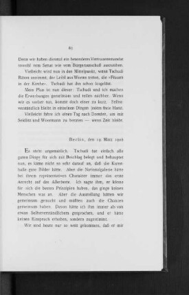 Berlin, den 19. März 1906