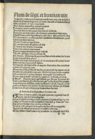 Autorita. li. de longitudine et brevitate vite