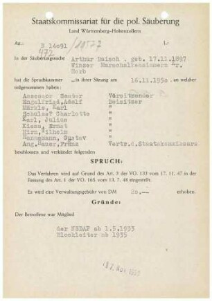 Baisch, Arthur