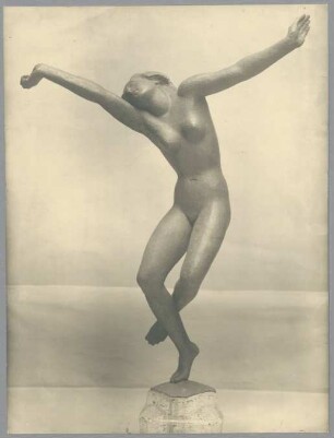 Brunnentänzerin, 1922, Bronze