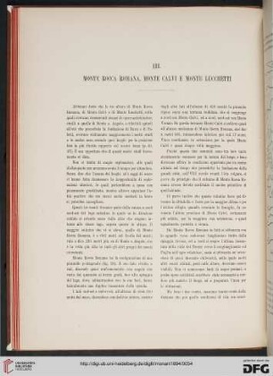 4.1894: Monte Rocca Romana, Monte Calvi e Monte Lucchetti