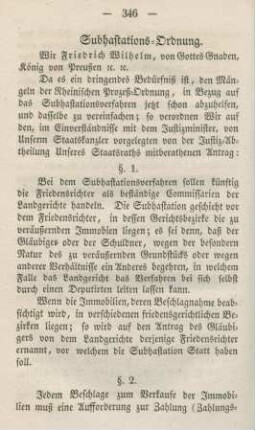 Subhastations-Ordnung