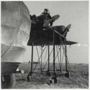 Wartung der Flugzeuge