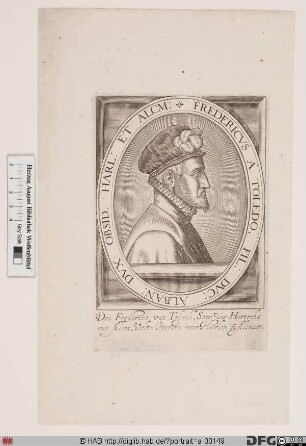 Bildnis Federigo Alvarez de Toledo, 4. duque de Alba