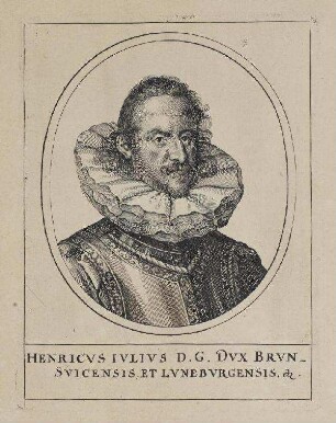 Bildnis von Heinrich Julius, Herzog von Braunschweig-Lüneburg-Wolfenbüttel (1564-1613)