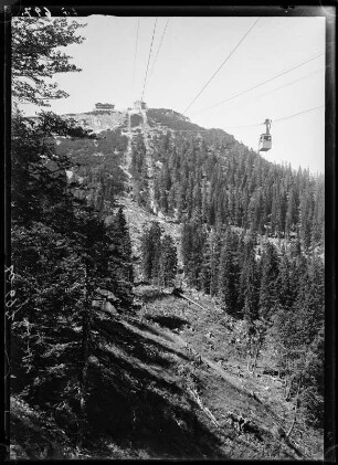 Österreich. Seilbahn zum Feuerkogel