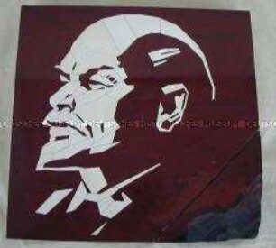 Porträt von W.I. Lenin
