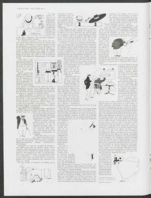El sombrero de paja : (Autobiografía), (albacea testamentario.), dibujo de Alonso