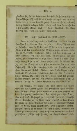 29. Kaiser Ferdinand II. (1619-1637)