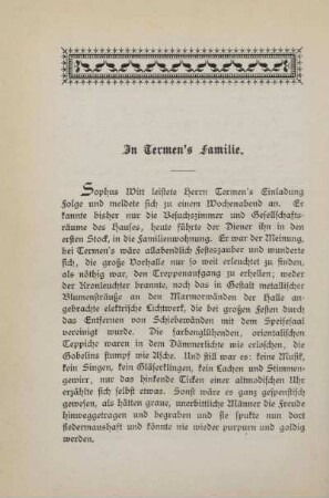 In Termen's Familie