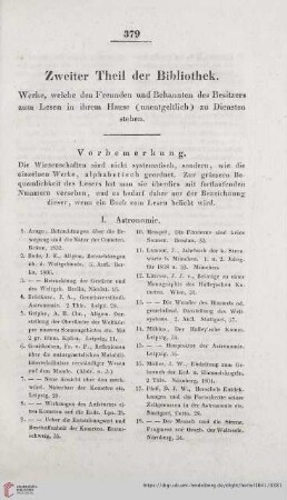 Achte Abtheilung Zweiter Theil