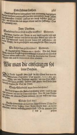 Wie man die einfeltigen sol leren Beichten.