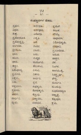 71-74, samvatsaragaḷu hesaru