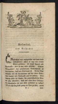 Rosenthal, eine Geschichte