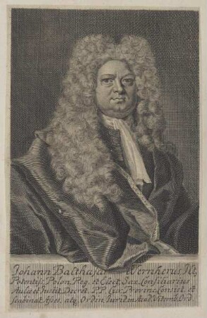 Bildnis des Johann Balthasar Wernherus
