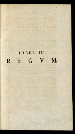 Liber III. Regum