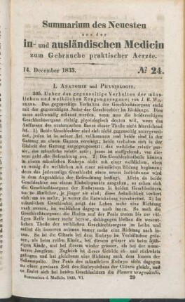 14. December 1833. No 24.