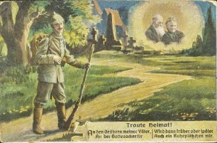 Traute Heimat! An den Gräbern meiner Väter, [...]