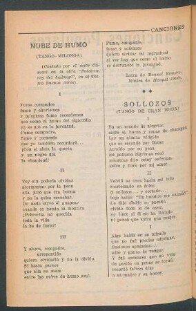 Sollozos : (Tango de gran moda)