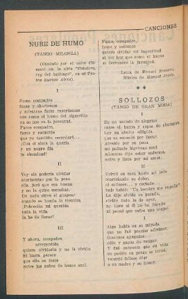 Sollozos : (Tango de gran moda)