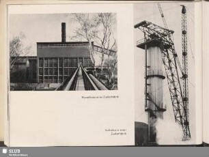 Kesselhaus einer Zuckerfabrik - Kalkofen in einer Zuckerfabrik