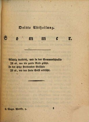Ernst Wagner's sämmtliche Schriften. 2, Wilibald's Ansichten des Lebens : zweiter Theil