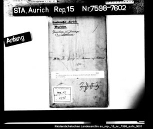Die Anerkennung des s.g. Heuwegs von Holtland nach Nortmoor als Privatweg