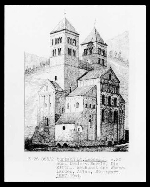 Murbach (Haut-Rhin): Ansicht Saint-Léger