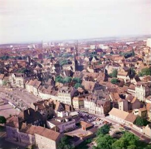 Altstadt von Erfurt : Blickrichtung Nordosten