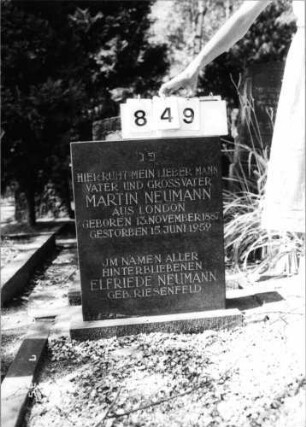 Grabstein 849