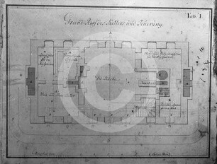 Grundriss Kellergeschoss von Herrenhaus Grenzhof