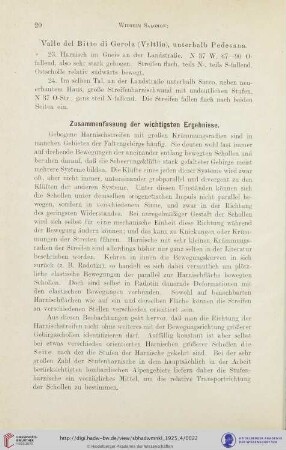 Zusammenfassung der wichtigsten Ergebnisse