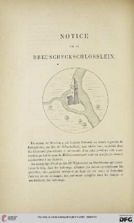 2.Ser. 12.1881/84: Notice sur le Breuscheck-Schlösslein