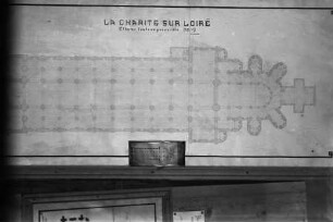 La Charité-sur-Loire, Abteikirche Notre-Dame, Grundriss des zweiten Baues