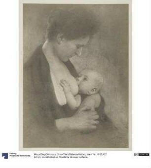 Ohne Titel (Stillende Mutter)