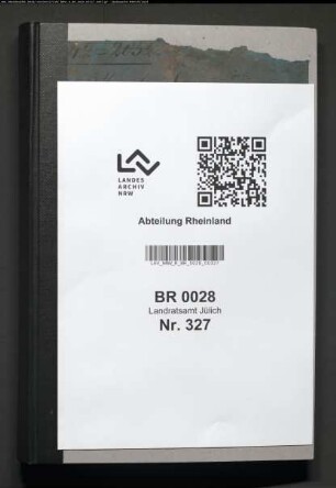 Einführung der Gemeindeordnung vom 11. März 1850 in der Bürgermeisterei Aldenhoven
