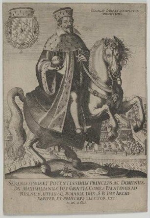 Bildnis des Maximilianus, Comes Palatinus ad Rhenum