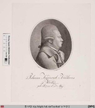 Bildnis Johann Friedrich Nicolaus Merz